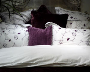 piles of pillows
